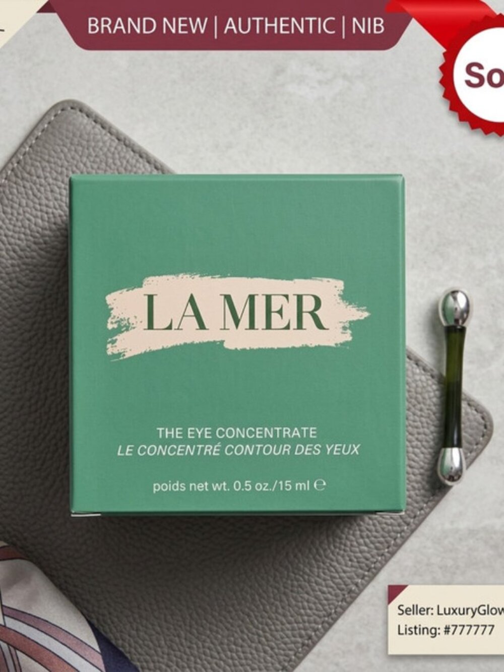 La Mer The Eye Concentrate 0.5 oz / 15ml New Sealed Eye Treatment Free Shi
